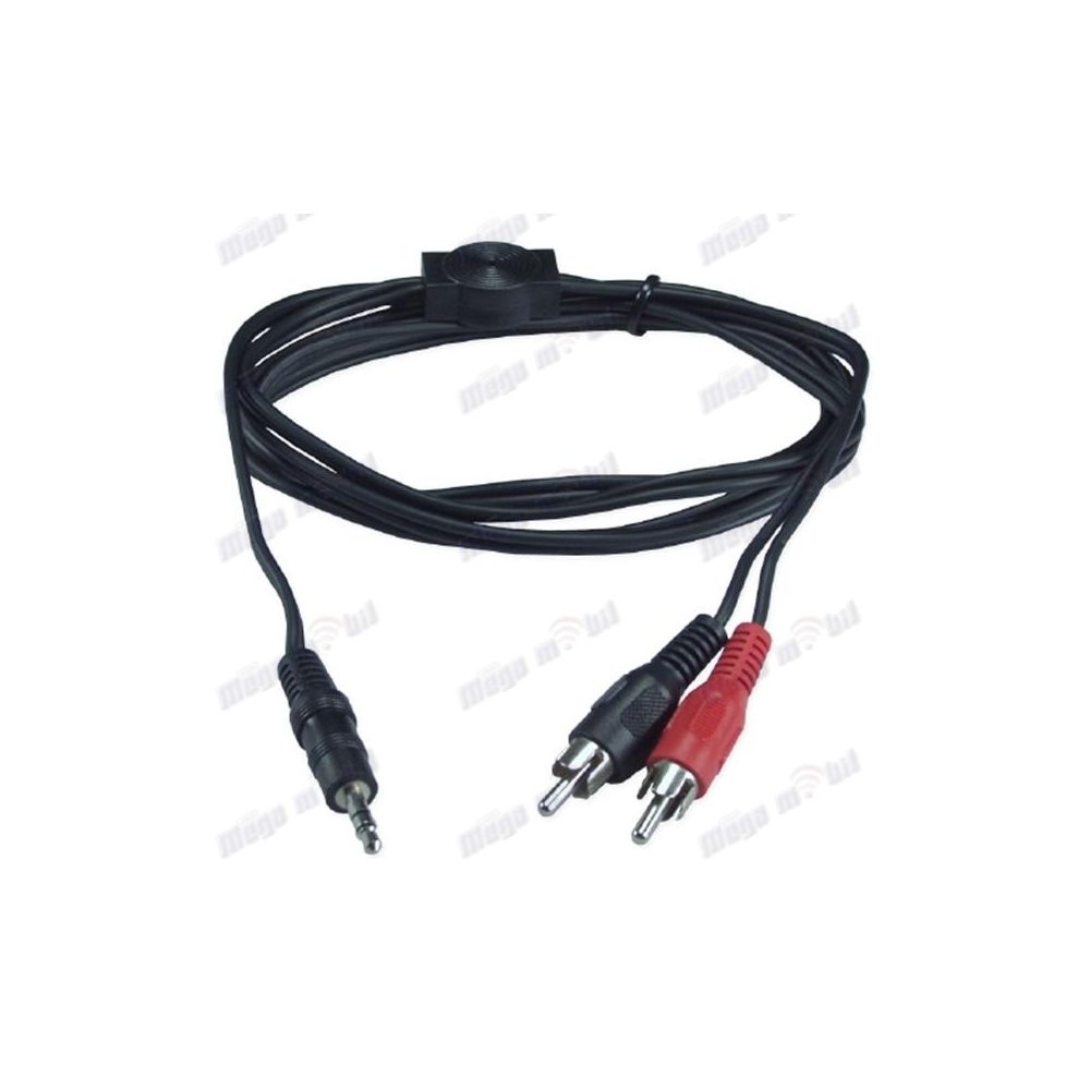 Kabel 2 x RCA Male/3.5mm STEREO 1.8m